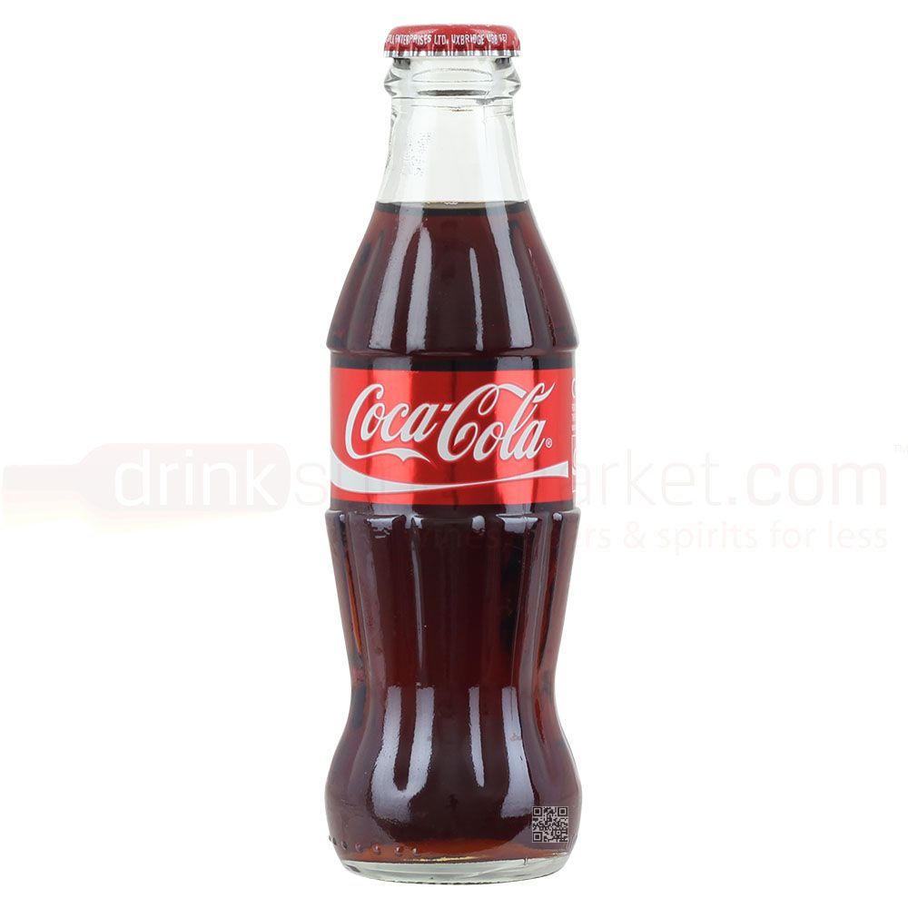 Оригинальные стеклянные бутылки Coca Cola 24x200 мл