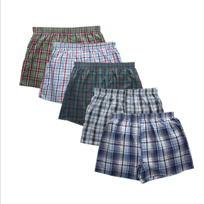 Cotton Panties Boxers for male Woven Home Men boxer Underwear man Raftech Sports New High 2021