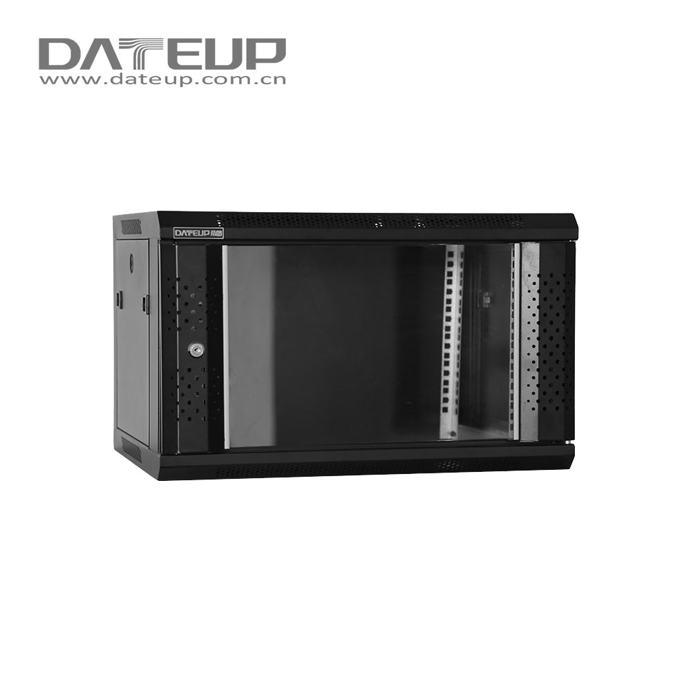 Ningbo DATEUP 19 дюймов 4U/6U/18U простая сборка настенная серверная стойка 600*450/600*600 сетевой шкаф, корпус центра обработки данных