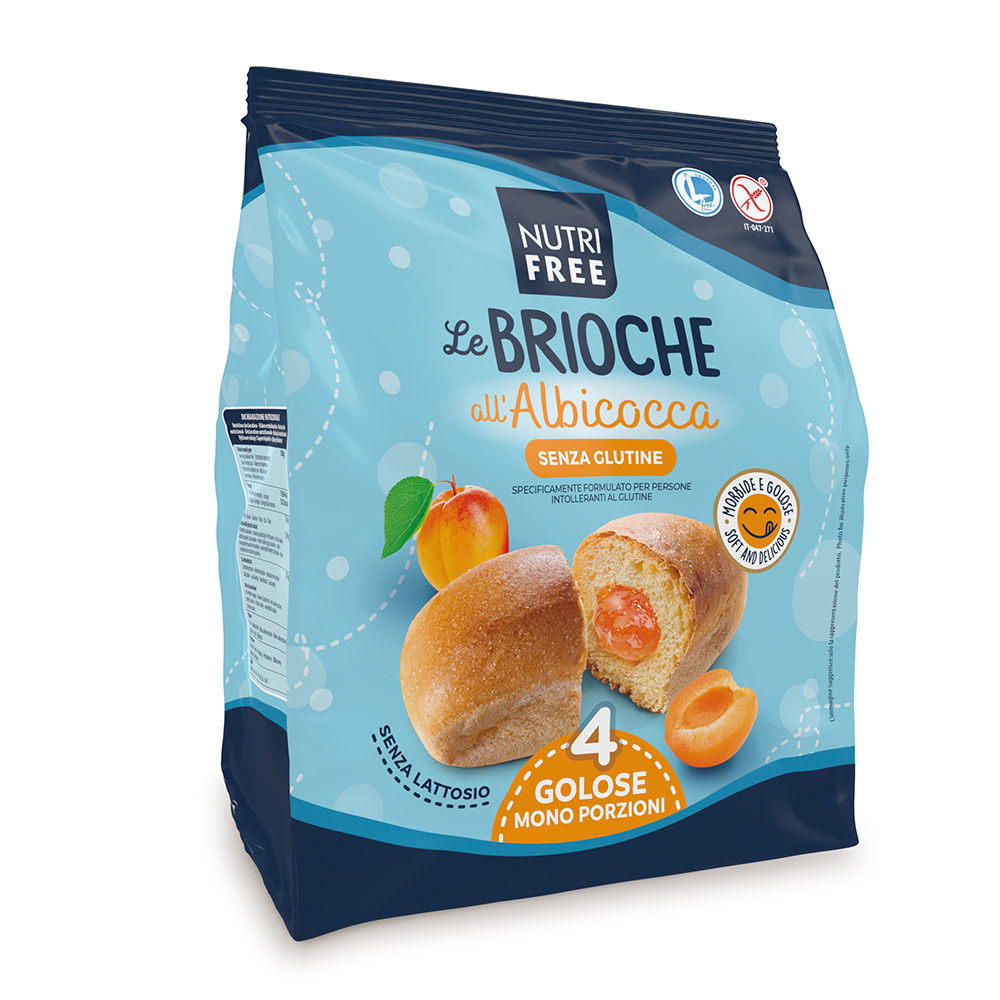 Gluten Free BRIOCHE WITH APRICOT FILLING