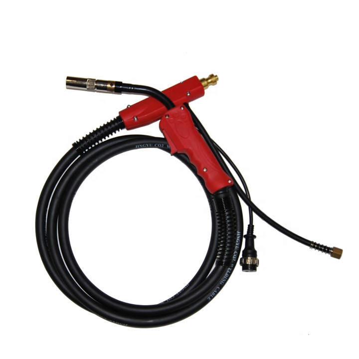 Jingyu 350A pana welding machine spare parts of 3m cable mig welding torch