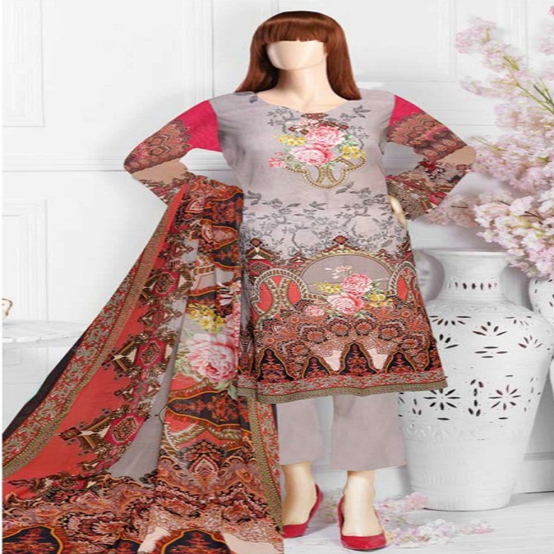 Пакистана и индийские женские salwar камиз газон 3 шт костюм Аль Maida бренд