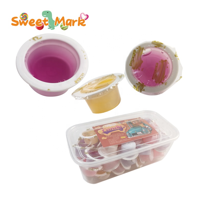 halal Liquid candy Jelly cup liquid candy fruit flavor