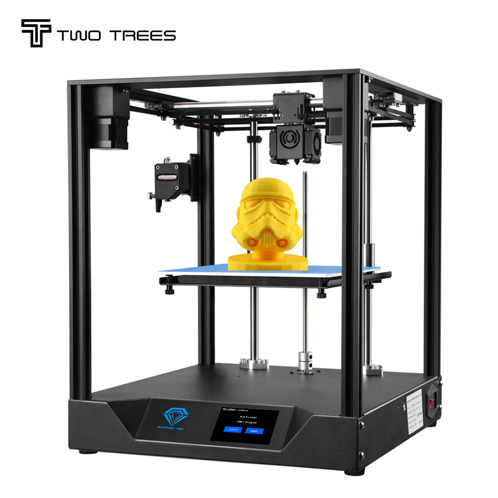 Twotrees 3d Друкер сапфир PRO DIY 3D плата MKS Robin Nano 3,5 дюймов сенсорный экран 3d Принтер Комплект BMG экструдер