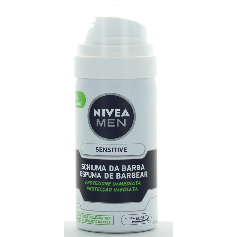 Чувствительная пена для бритья NIVEA для мужчин, 35 мл