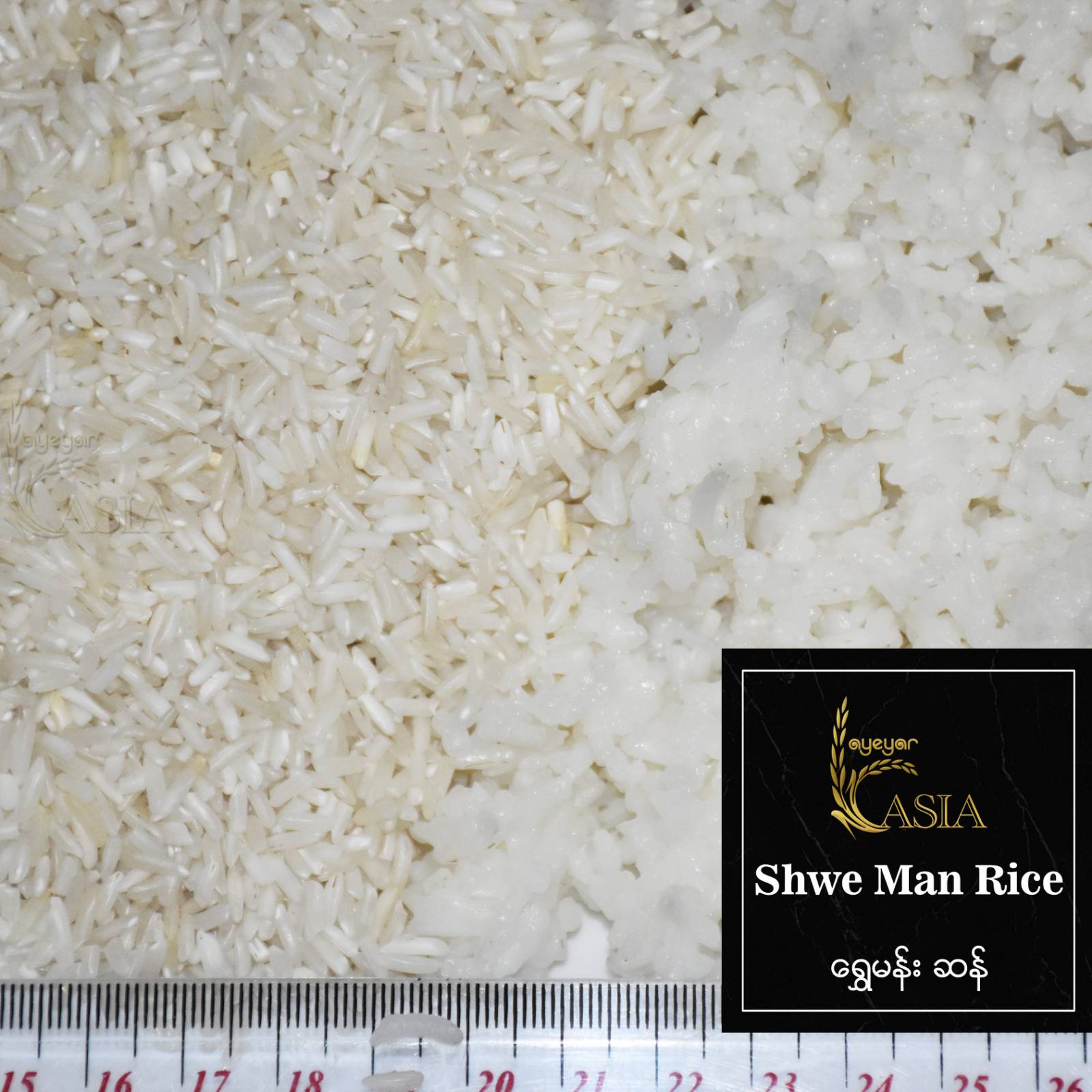 Оптовая продажа риса из Мьянмы Shwe Man (новинка)