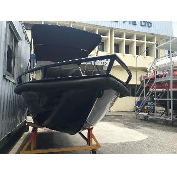 Устойчивая к истиранию скоростная лодка большой грузоподъемности яхта алюминиевая ребристая лодка Centurion AV18 полностью рыболовная лодка из сварного алюминия