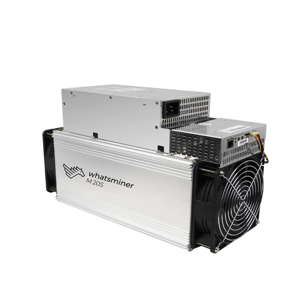 Instock готов к отправке микро BT whatsapminer M20s 70TH SHA-256 алгоритм майнинговая машина m20s 70t Потребляемая мощность 3360W
