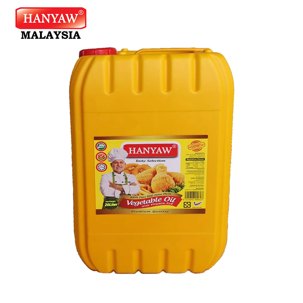 [Malaysia] Fast Shipping + Halal Certified Hanyaw Brand Olein CP6 Palm Oil Vegetable Cooking Oil ( 20 Litre/ Jerry Can )
