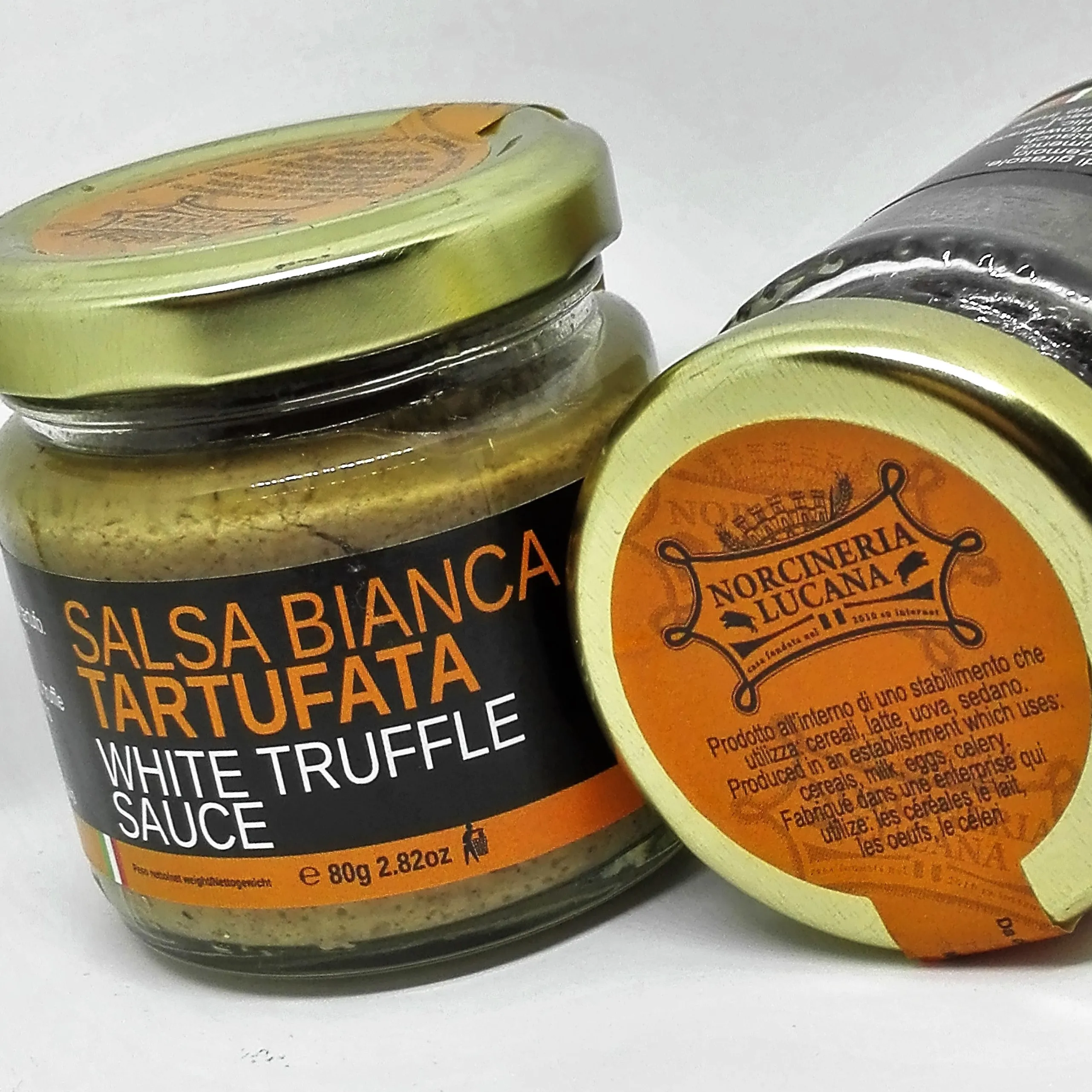 white truffle souce spread made in Italy customizable label no MOQ NORCINERIA LUCANA BRAND