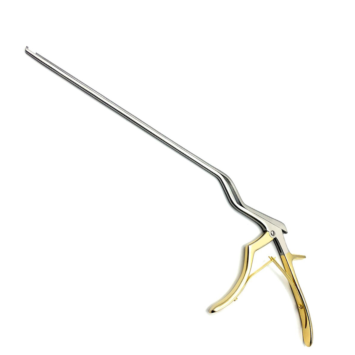 Хирургические инструменты для нейрохирургии Kerrison Punch Rongeur Bayonet Up 4 мм x 35 см