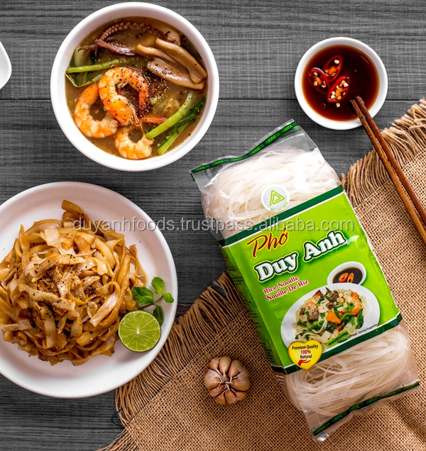 Рисовая лапша с чистым натуральным вкусом, продукты из Вьетнама