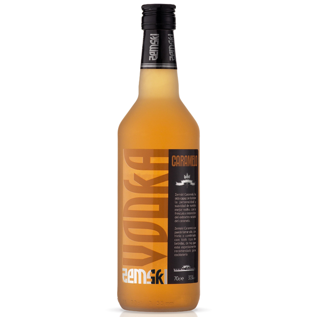 Caramel Flavor Vodka Bottle Exports from Leading Brand