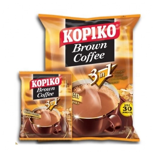Лидер продаж, коричневый кофе Kopiko