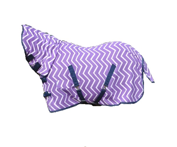 Shetland fleece combo Horse rug/purple horse foal rug