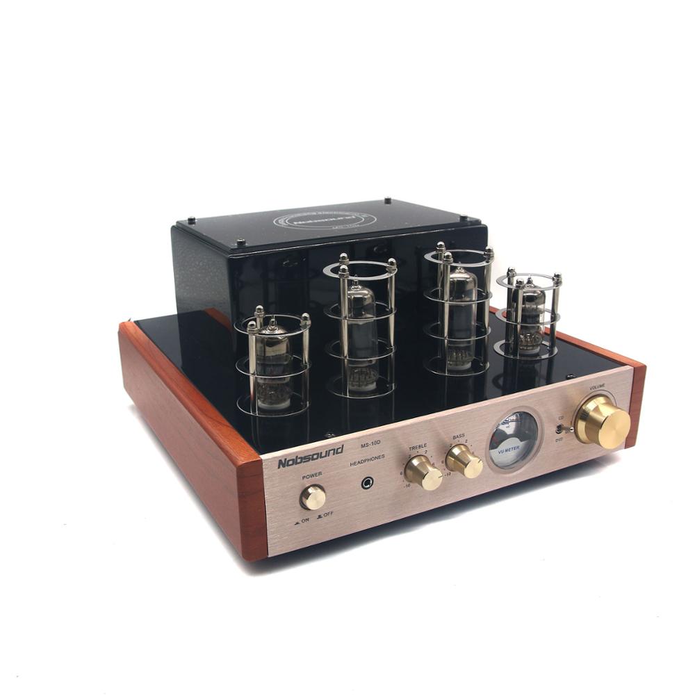 Стерео аудио наушники Hi-Fi усилитель твердотельные 25 Вт * 2 220V Nobsound MS-10D ламповый усилитель