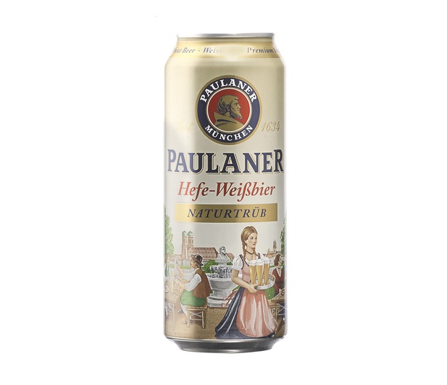 Paulaner Hefe weтеплой 24x50cl (пиво)