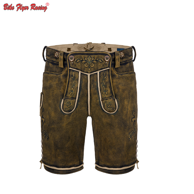 Traditional leather trousers made from 100% genuine leather