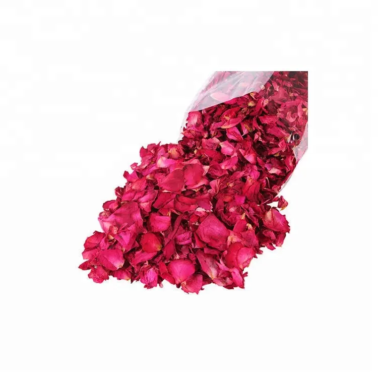 Оптовая цена сушеные красные лепестки роз с использованием для свадьбы