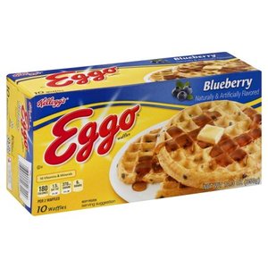 EGGO вафли из черники Замороженные вафли