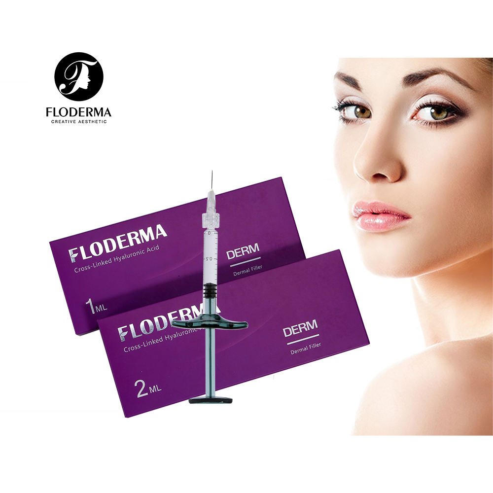 Floderma hyaluronic acid private label beauty care Derm 2ml for lip fullness