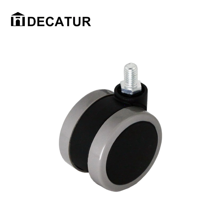 Мебель стул нитки стволовых twin wheel PU caster
