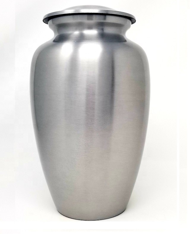 Cremation Urn Classic Silver