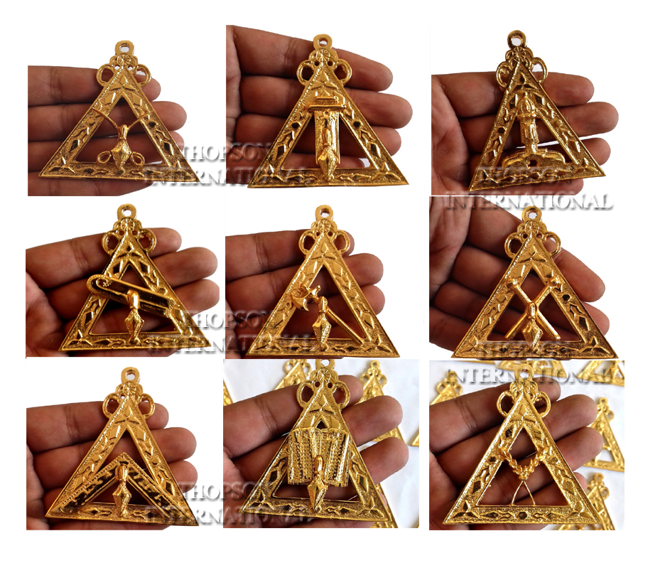 Masonic Regalia ROYAL ARCH Jewels Scribe | Masonic ROYAL ARCH Apron