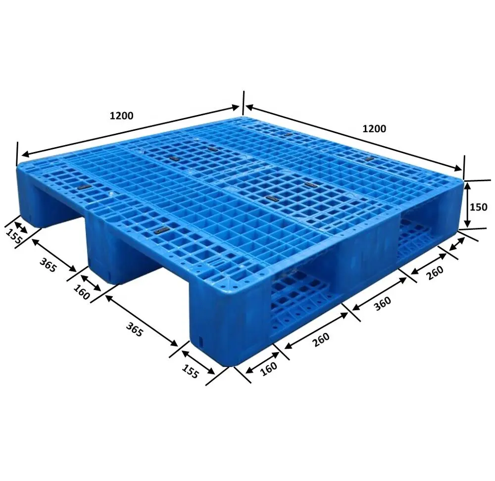 HDPE material floor collapsible plastic pallets