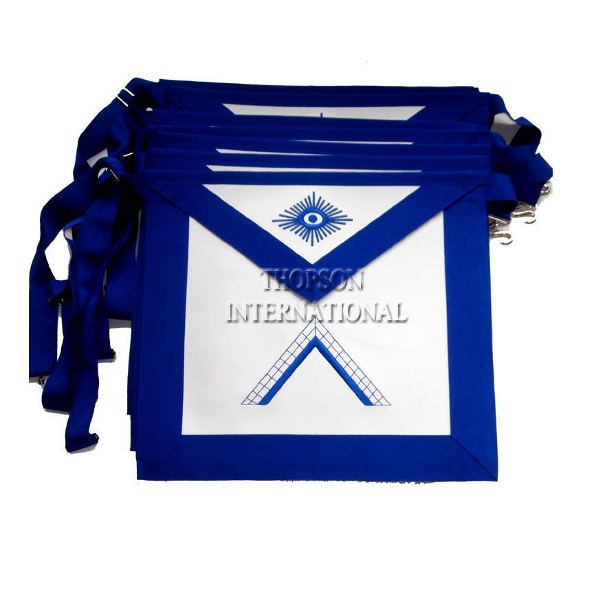 Masonic Blue Lodge officer Junior deacon Apron I Masonic Regalia blue