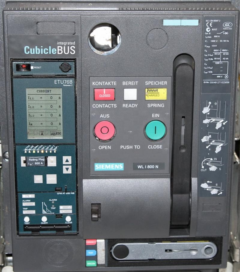 Выключатель 3WL (630-6300A)