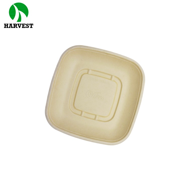 Pulp disposable bagasse compostable food utensils plates