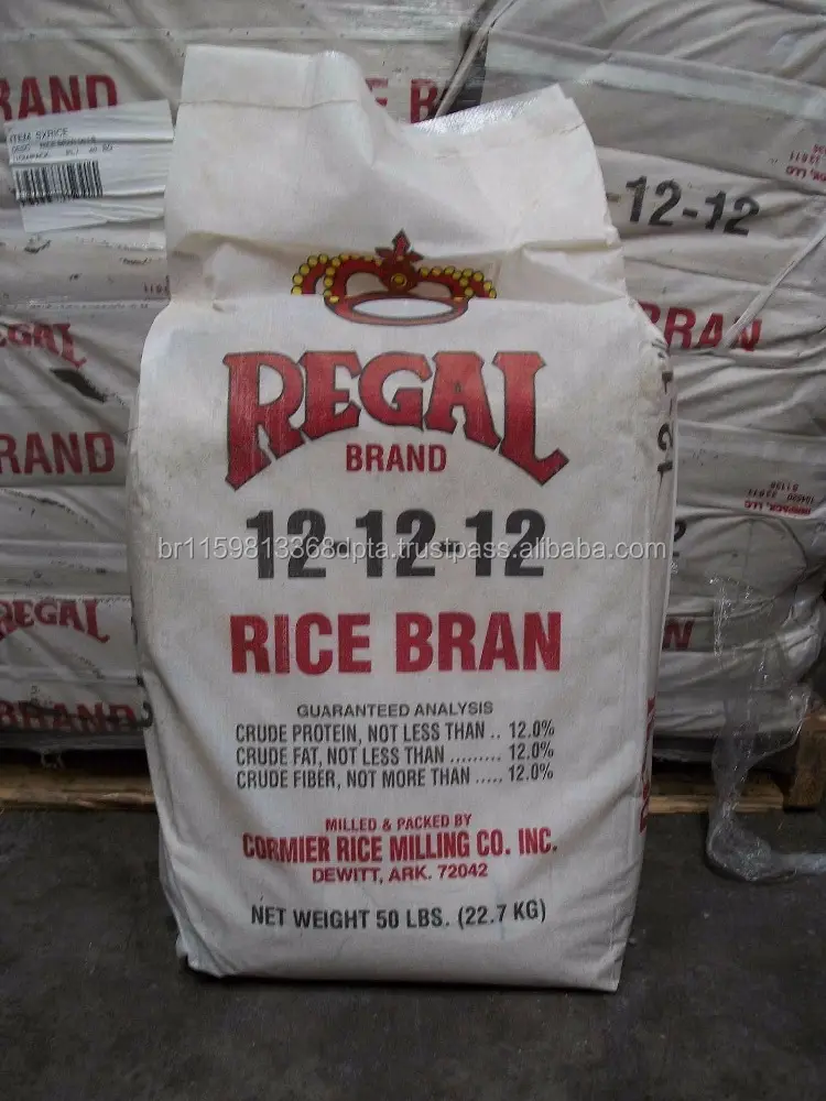 Рисовые отруби пшеничные отруби корма для животных готов для питания