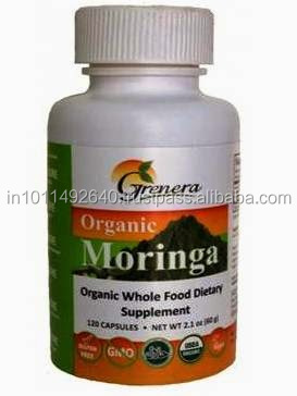 Health Benefit Moringa Powder Capsules from Reliable Manufacturer