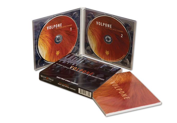Четыре панели Digipak - 1 дисков лоток, 1 карманный и буклет