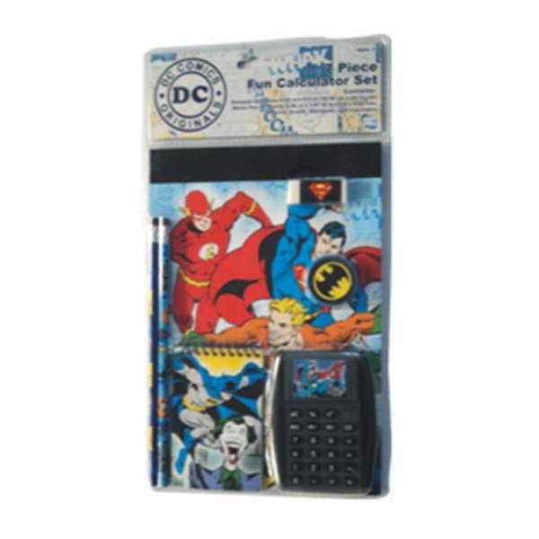 7PC Stationery Set DC Comics