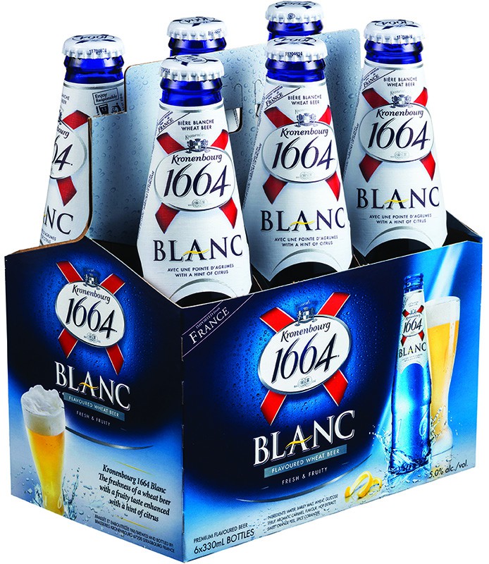 Kronenburg 1664 Блан пивные банки и bollles