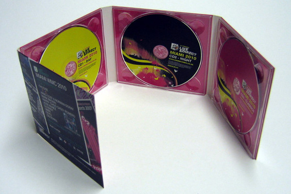 8 панель музыка CD Digipak с четким лоток