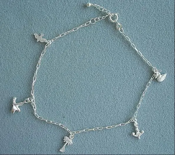 Sterling silver duck Charm anklets,Beautiful anklet of duck,new jeellery type
