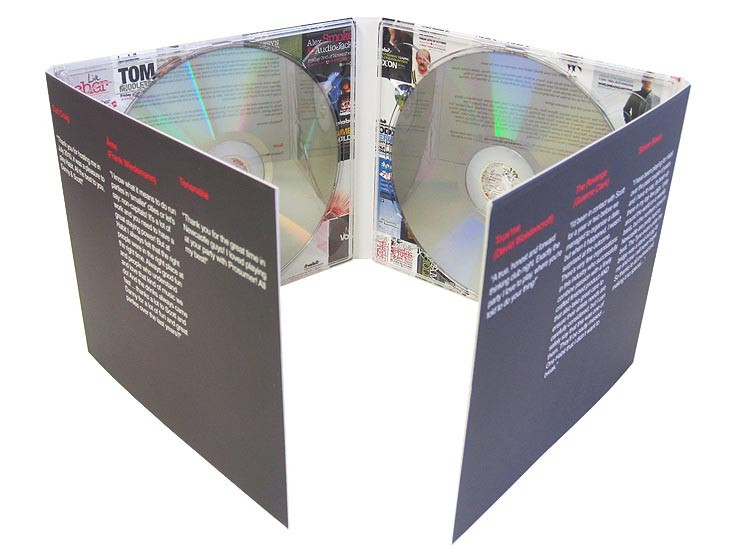 8 панель CD Digipak с пеной ева / CD Hub