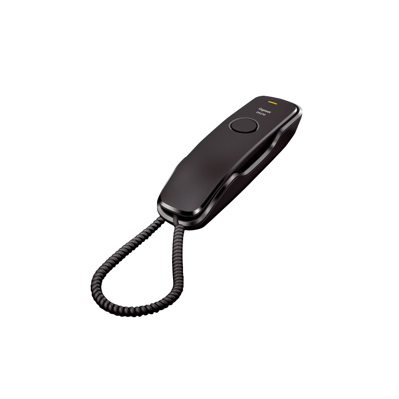 Компактный проводной телефон с 10 скорость циферблат записи GIGASET DA210-черный, белый цвета