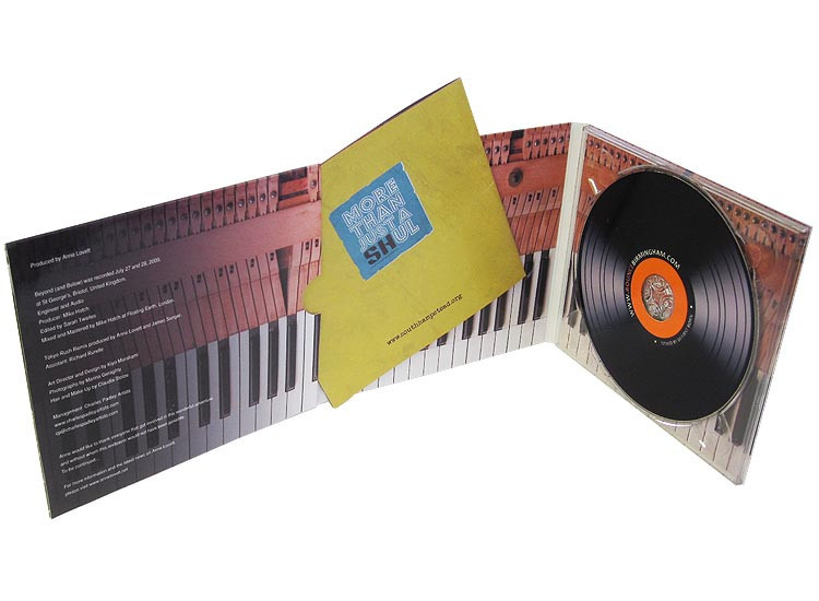 6 панель CD Digipak с черным лоток-оптовой