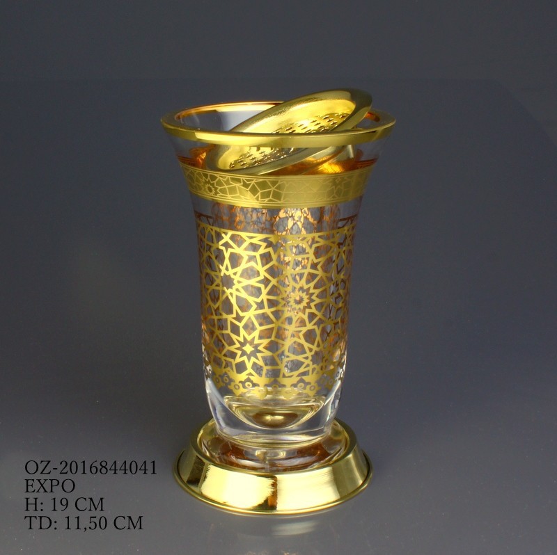 Bakhoor-Декор: Expo, Цвет: золотистый, 1 шт.