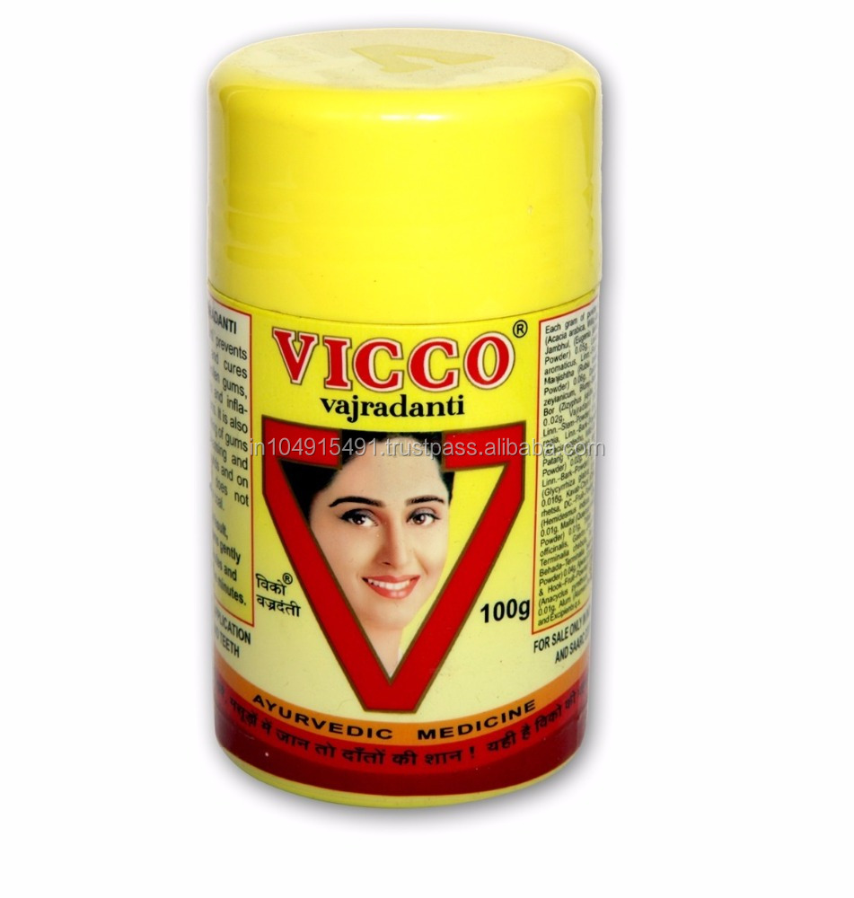 VICCO Vajradanti Toothpowder :: Ayurvedic Medicine :: Vicco Vajradanti