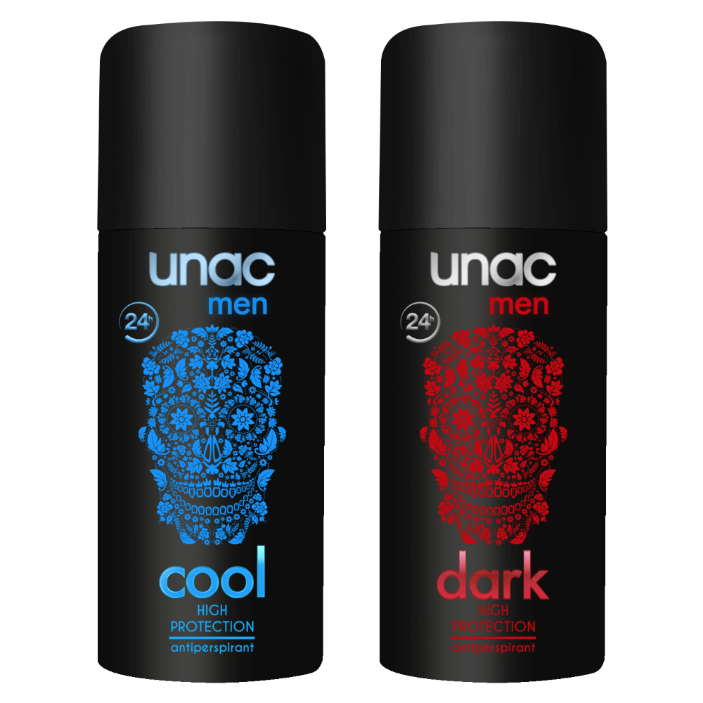 Дезодорант с черепом UnacMen