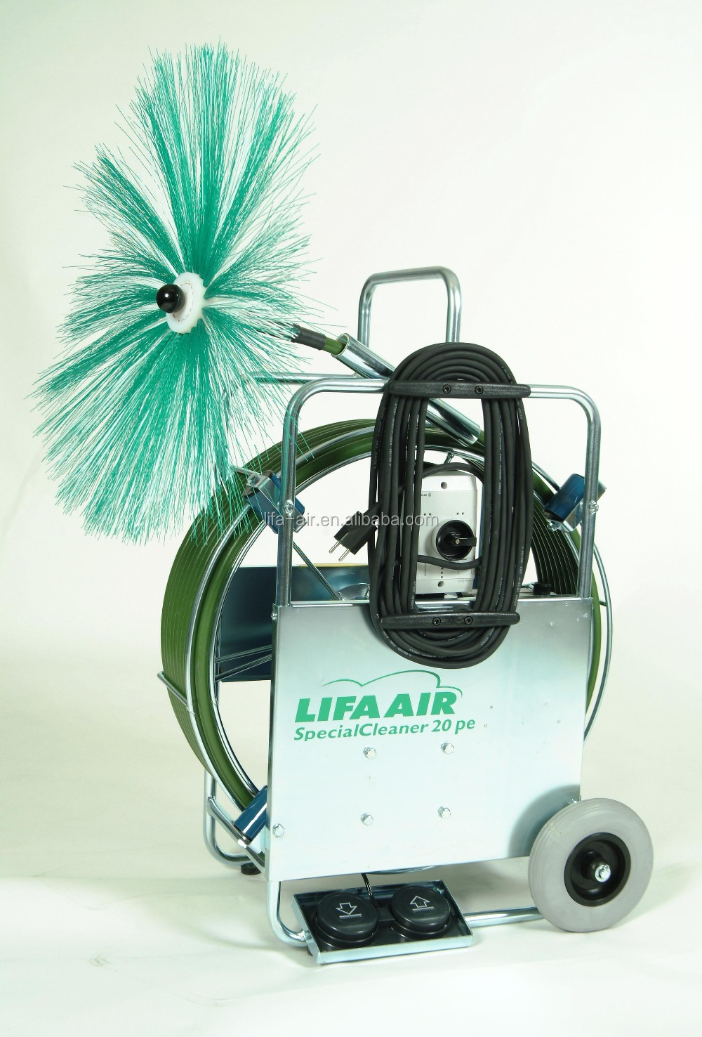Lifa SpecialCleaner 20, air duct cleaning brushing machine, rotating shaft cleaning equipment