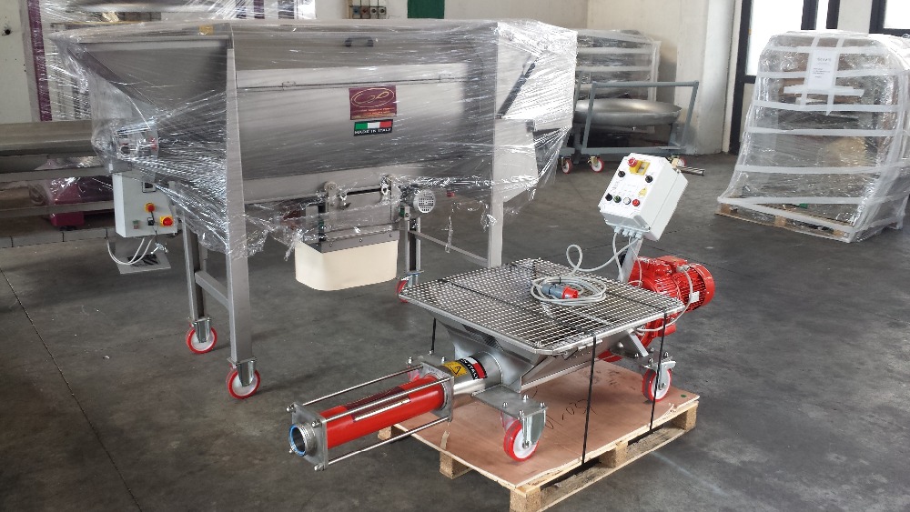 Grape Destemmer with Crusher and Pump advanced technique