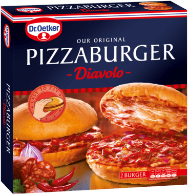 Доктор эткер pizzaburger Дьяволо, 172.5 г.
