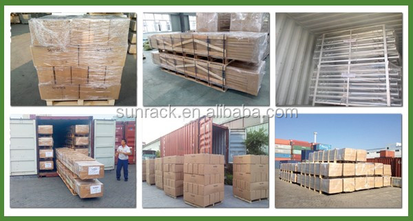 Sunforson fast installation pitched tin roof mount solar power racking system
