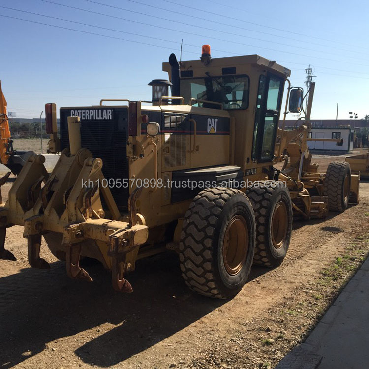Шанхай используемые машины Японии Caterpillar 140H автогрейдер для продажи